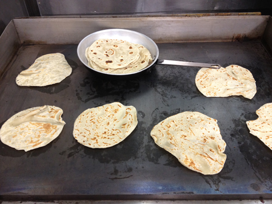 there's duck fat in them tortillas!