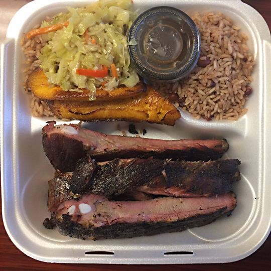 Jerk Ribs at Jamaican Jerk