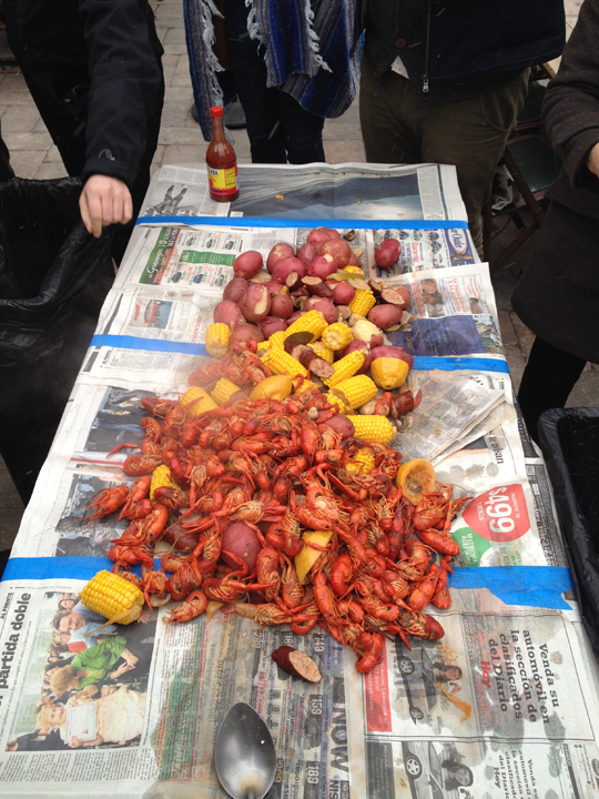 Crawfish boil!