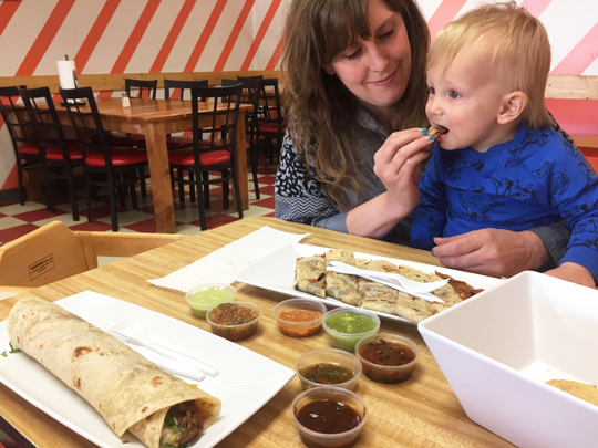 2017 was monumental. The best part has been watching my little guy grow into a person with language and preferences. As you can see in the pic above, he’s got good taste in quesadillas. 